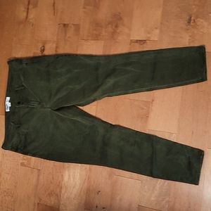 Old Navy olive green Rockstar Super Skinny pants